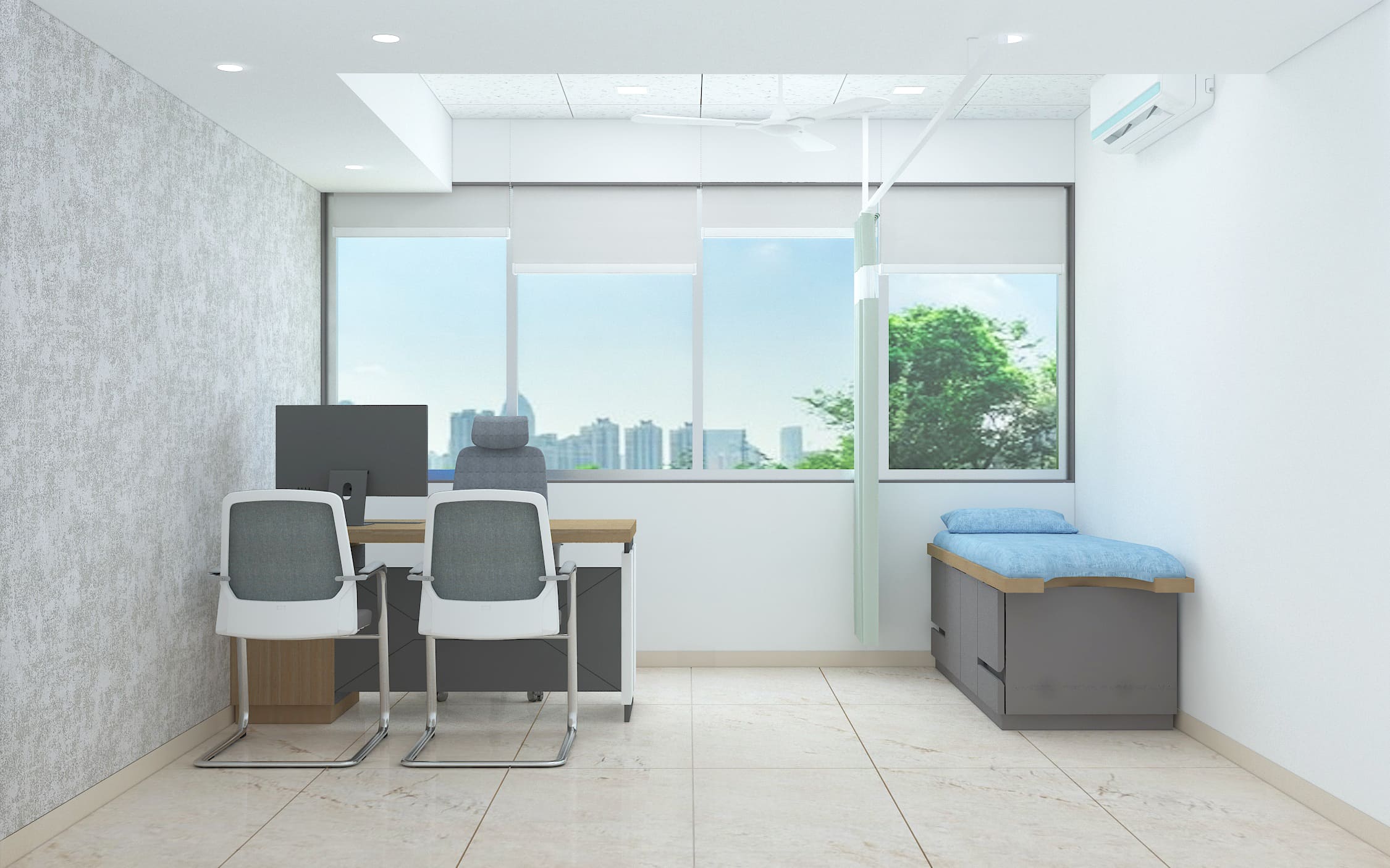 IVF Center Hospital Interior Project | Trance Interiors Image